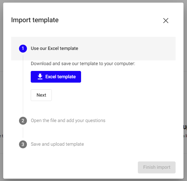 import template